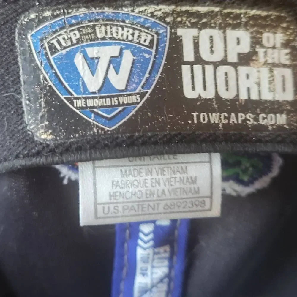 Florida Gators Top of the World Baseball Cap Gray and Blue